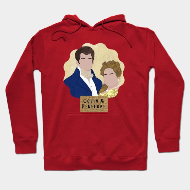 Colin Penelope Bridgerton Season 3 Polin Hoodie by Regency Romp